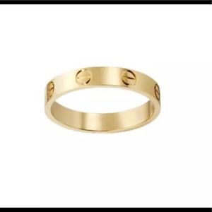 Love Band 4mm No stones